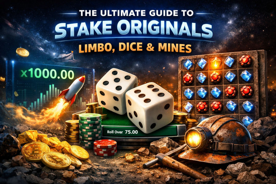 mines, limbo and dice stake originals